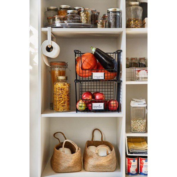 Crna metalna košara iDesign Classico, 31 x 25,5 cm-image-2