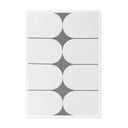 Crno-bijeli unutarnji i vanjski tepih 200x290 cm Duet Bowen – NORTHRUGS