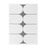 Crno-bijeli unutarnji i vanjski tepih 120x170 cm Duet Bowen – NORTHRUGS