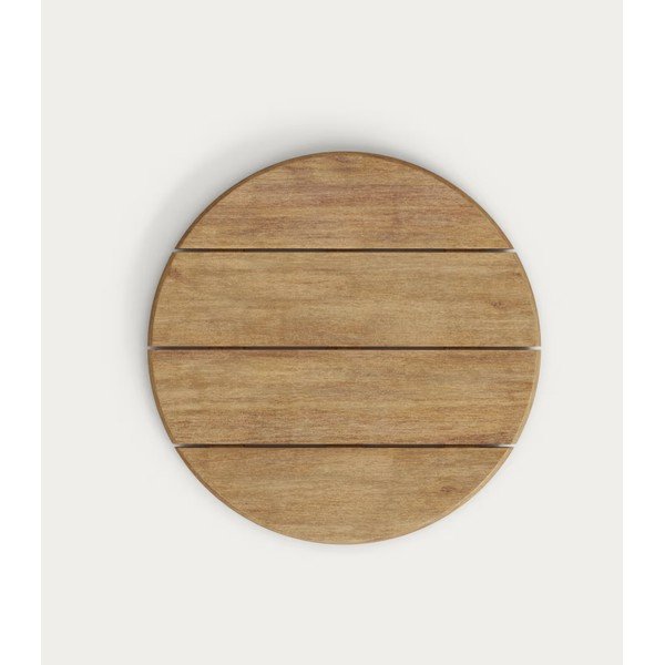 Okrugao vrtni stolić za kavu s pločom stola od bagrema ø 55 cm Saura – Kave Home-image-4