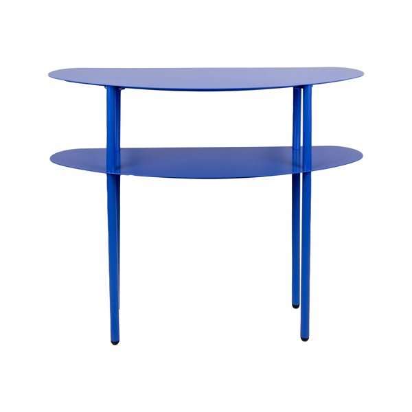 Plavi metalni pomoćni stol 28x90 cm Cool Retro – Leitmotiv-image-2