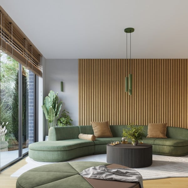 Zelena zidna lampa Gleam – Sollux-image-3