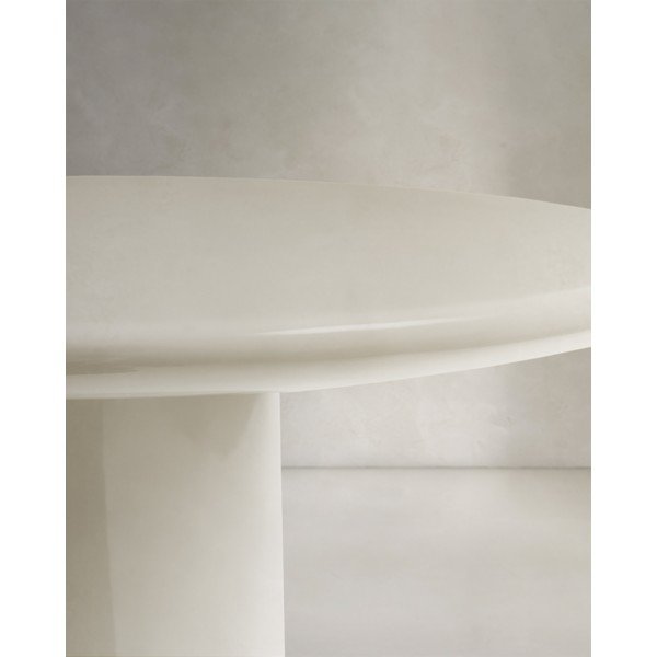 Okrugao vrtni stolić za kavu betonski ø 85 cm Albanella – Kave Home-image-4