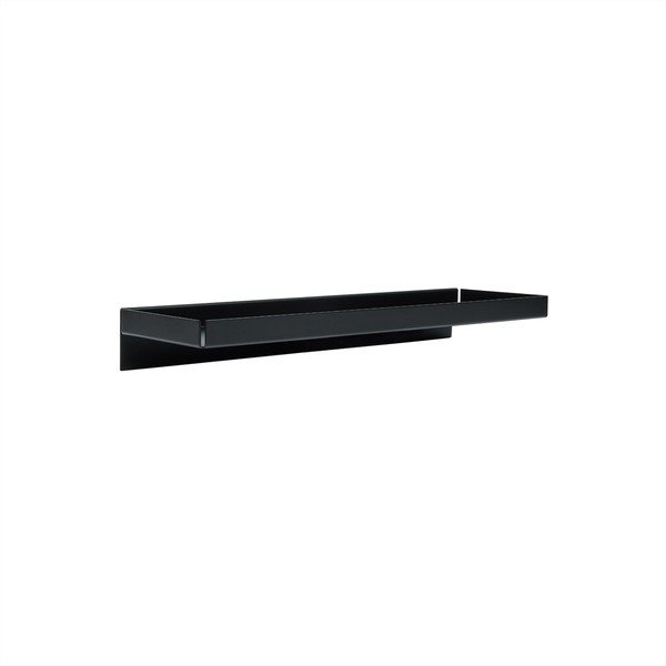 Crna metalna polica 50 cm Bakku – OYOY Living Design