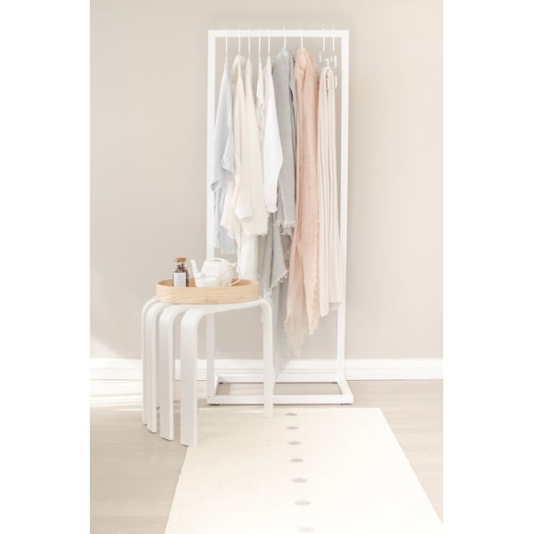 Bež/krem unutarnji i vanjski tepih 70x60 cm Peg Linen Vanilla – Pappelina-image-4