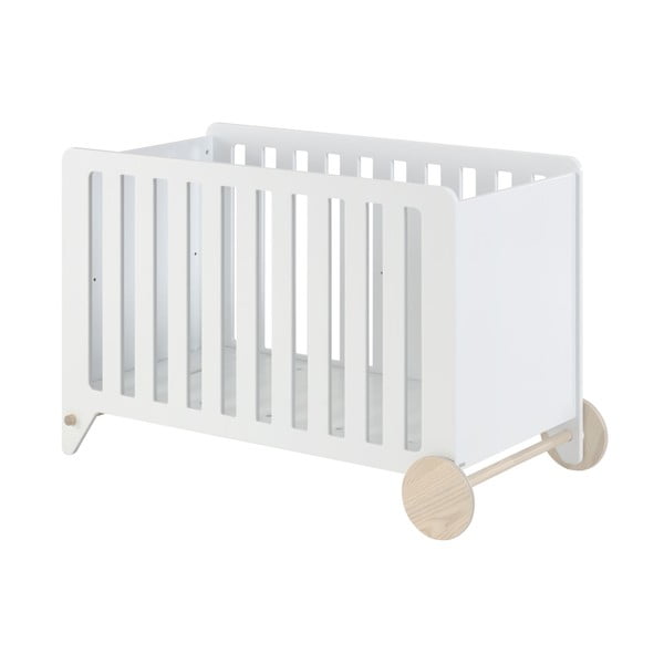 Bijeli dječji krevetić Kave Home Nunila, 120 x 60 cm-image-2