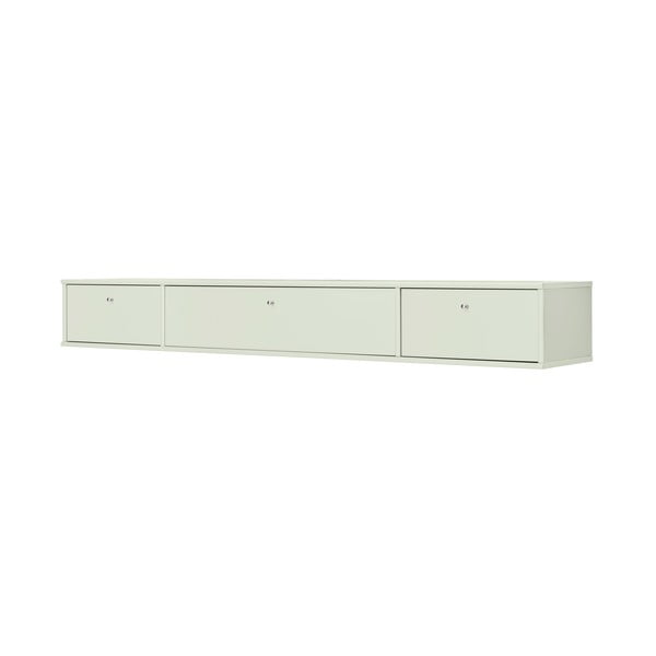 Mentol zelena TV komoda 176x22x32,5 cm Mistral – Hammel Furniture-image-1