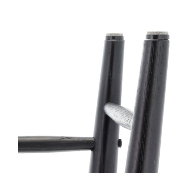 Crni konzolni stol od hrastovine 100x44,5 cm Bast - Villa Collection-image-3