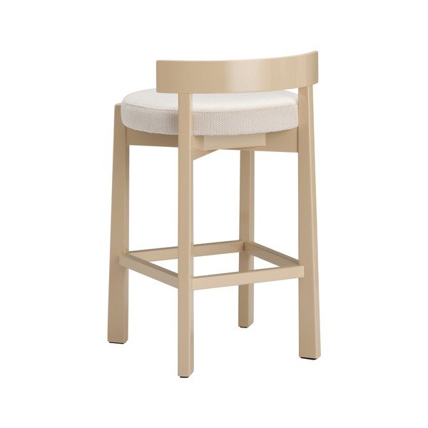 Bež podstavljena barska stolica (visine sjedala 66 cm) Hugg – Ellos Home-image-4