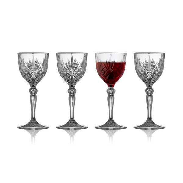 Čaše u setu 4 kom vinske 140 ml Melodia – Lyngby Glas-image-3