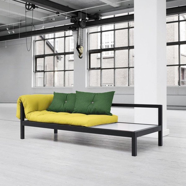 Multifunkcionalna sofa Karup Soul Black / Pistacio / Gris