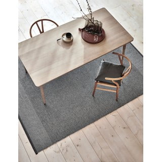 Antracitno sivi unutarnji i vanjski tepih 85x160 cm Edit Charcoal – Pappelina