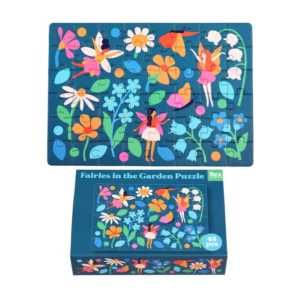 Puzzle (broj komada 48 kom) Fairies in the Garden – Rex London-image-2