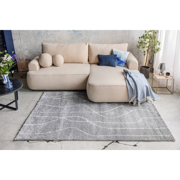 Sivi tepih 160x230 cm Routa – Universal-image-1