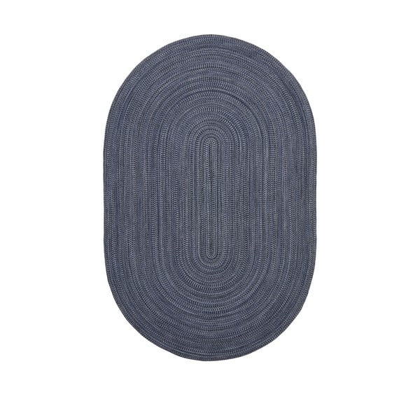 Tamno plavi vanjski tepih od recikliranih vlakna 200x300 cm Sadent – Kave Home