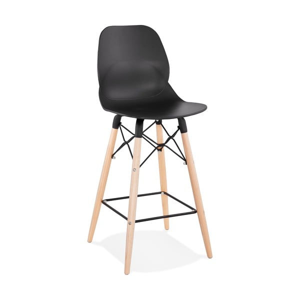 Crni bar stolica Cocoon Marcel Mini, sedam visina 68 cm