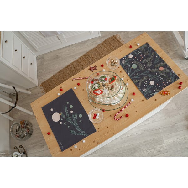 Tekstilni podmetač 2 kom s božićnim motivom 35x45 cm Christmas Deco – Butter Kings-image-1