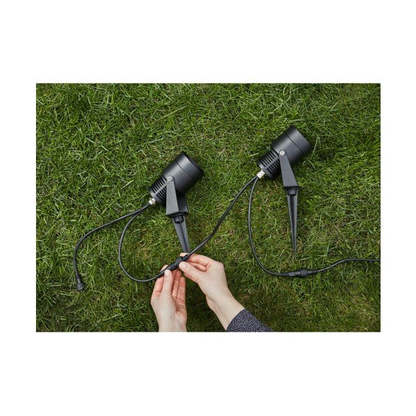 Crna zidna svjetiljka Markslöjd Garden 24, 9 W-image-4