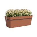 Viseća i zidna/samozaljevajući tegla za cvijeće od reciklirane plastike 50 cm Capri – Artevasi