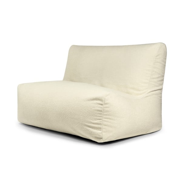 Krem vreća za sjedenje od bouclé tkanine Sofa Seat Lounge – SLOWDOWN