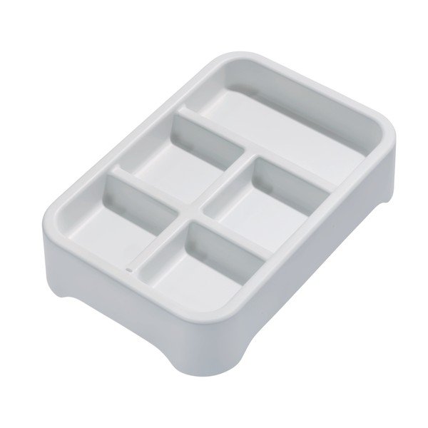 Sivi organizator za nakit iDesign Eco Bin 5, 28,12 x 19,23 cm-image-2