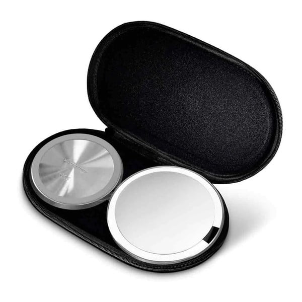 Kozmetičko ogledalo s osvjetljenjem/povećavajuće (10x) ø 12 cm Travel – simplehuman-image-3