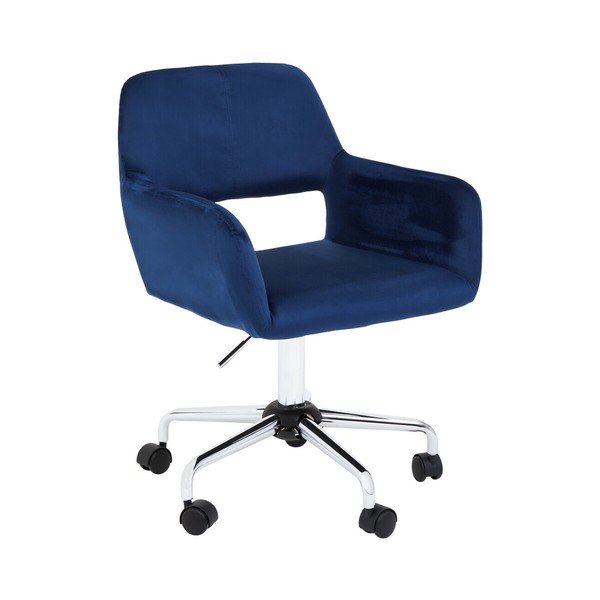 Plava podstavljena uredska stolica Brent – Premier Housewares
