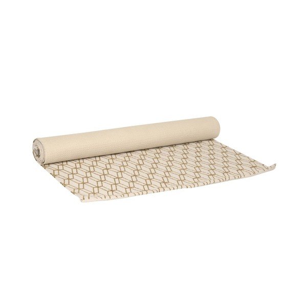 Tepih Hexagon Beige, 140x70 cm