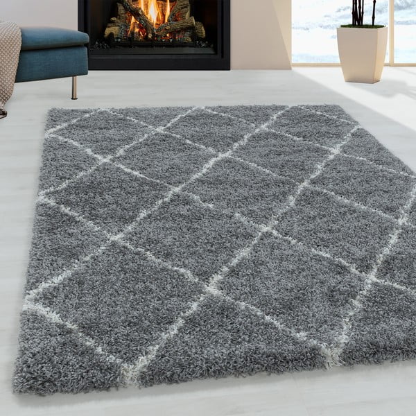 Sivi tepih 60x110 cm Alvor – Ayyildiz Carpets-image-1
