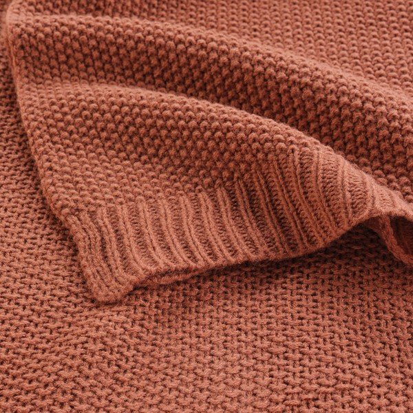 Pletena deka 125x150 cm Tricotine – douceur d'intérieur-image-2