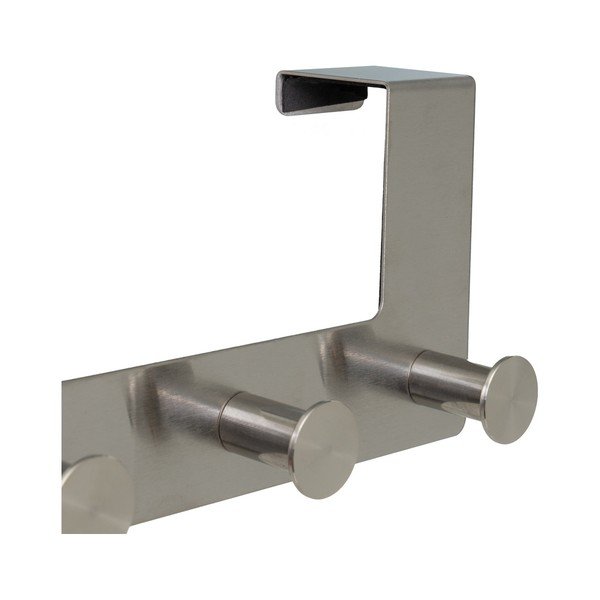 Metalna vješalica za vrata u mat srebrnoj boji 35 cm – Casa Selección-image-2