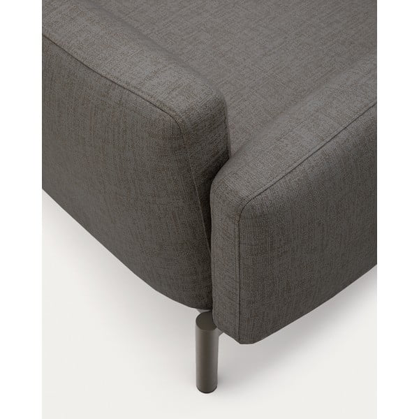 Siva podstavljena vrtna sofa Sorells – Kave Home-image-4