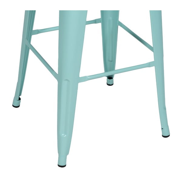 Tirkizne metalne barske stolice u setu 2 kom (visine sjedala 76,5 cm) – Ixia-image-2