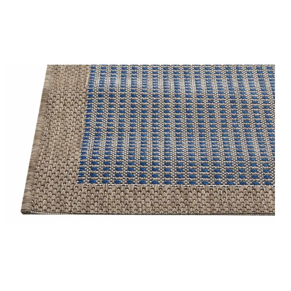 Plavi vanjski tepih Floorita Chrome, 135 x 190 cm-image-1