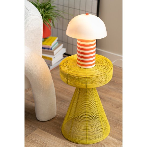 Metalni okrugao pomoćni stol ø 30,5 cm Cuerda Corcho – Leitmotiv-image-1