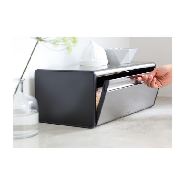 Brabantia Fall Front korpa za kruh od mat čelika-image-4