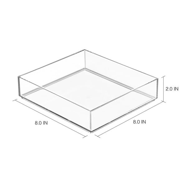 Prozirni organizator iDesign Clarity, 20 x 20 cm-image-1