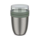 Termosica od nehrđajućeg čelika za hranu u srebrnoj boji/kadulja zelena 500 ml Ellipse – Mepal