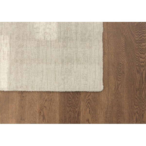 Sivo-bež vunen tepih 133x190 cm Agnus Brush Lines – Agnella-image-4