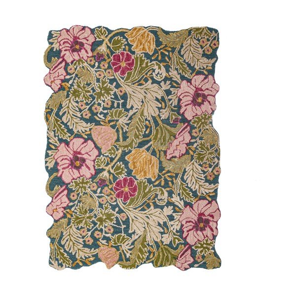 Ručno rađen vunen tepih 120x170 cm Daphne Shaped Floral – Flair Rugs