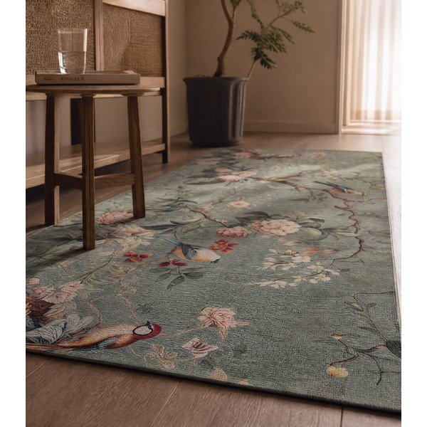 Svijetlo zelena periva staza 52x200 cm Ricci Monet – Universal-image-3