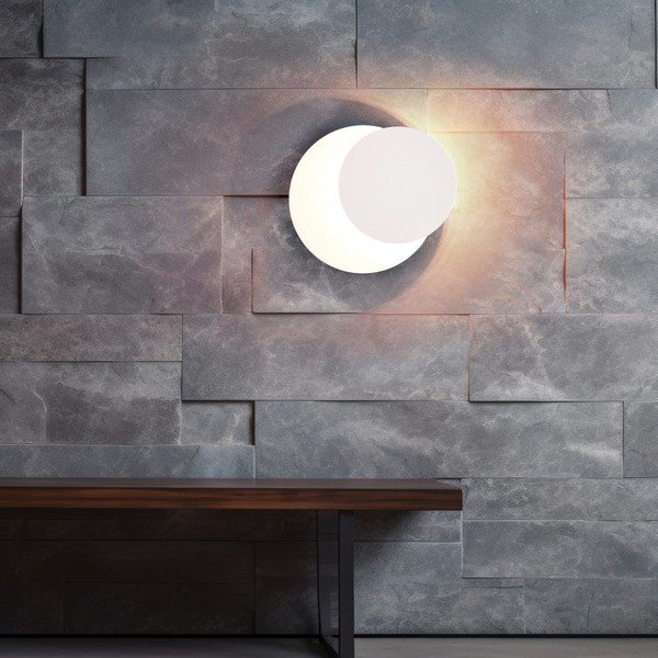 Bijela LED zidna lampa Mio – Trio-image-2