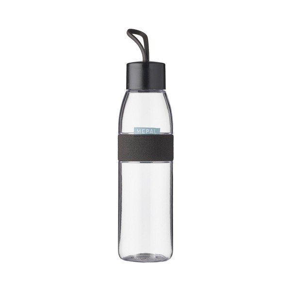 Crna plastična boca za vodu 500 ml Ellipse – Mepal