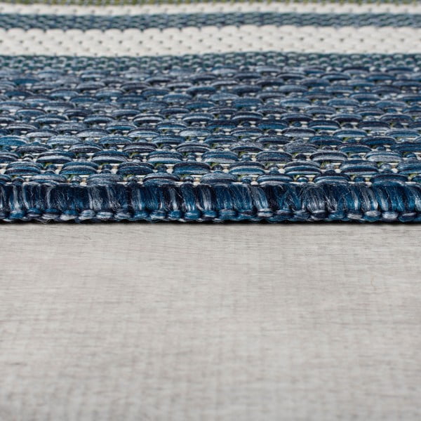 Unutarnji i vanjski tepih plavozeleni 200x290 cm Roma Stripe – Flair Rugs-image-4