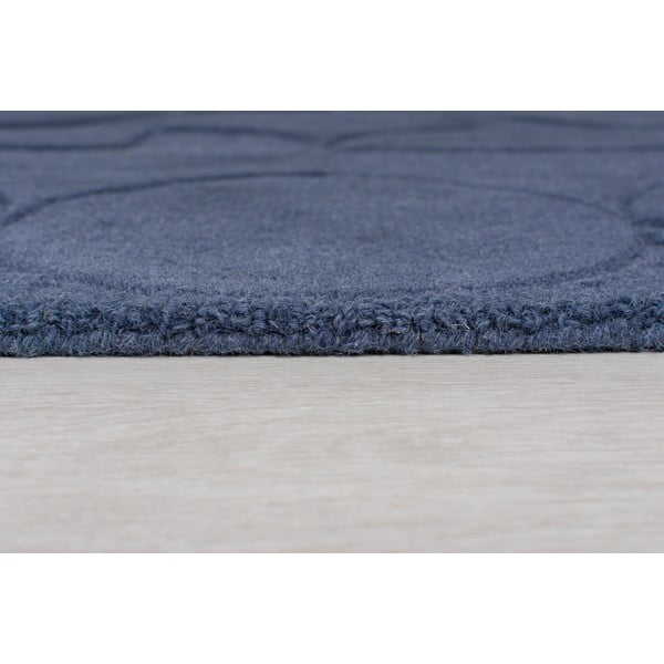 Plavi vuneni tepih Flair Rugs Gigi, 120 x 170 cm-image-4