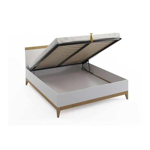 Bračni krevet od punog borovog drveta SKANDICA Livia BC, 140 x 200 cm-image-2