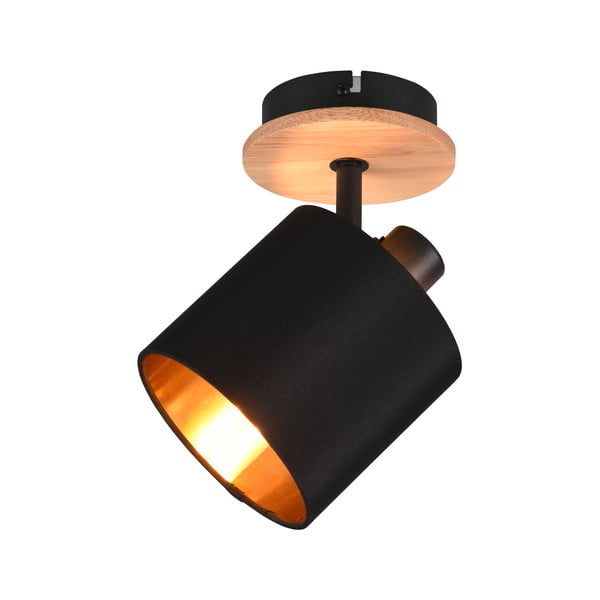 Crni/u prirodnoj boji reflektor ø 12 cm Tommy – Reality-image-3