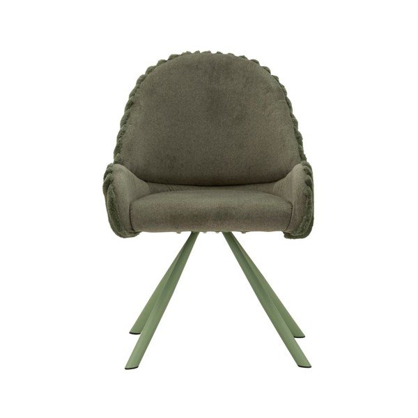 Zelene podstavljene blagovaonske stolice u setu s naslonima za ruke 2 kom Stockholm – Mauro Ferretti-image-2