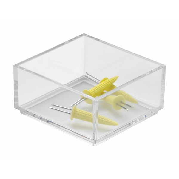 Prozirna kutija za pohranu iDesign Clarity Drawer-image-1