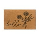 Otirač od kokosovih vlakana 75x45 cm Hello & Flowers - Hanse Home